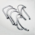 Kitchen faucet Replacement Stainless Steel Sink Tap Spout Pipe Fittings Single Handle Connection Cardan Tube Rotates Large Bend.