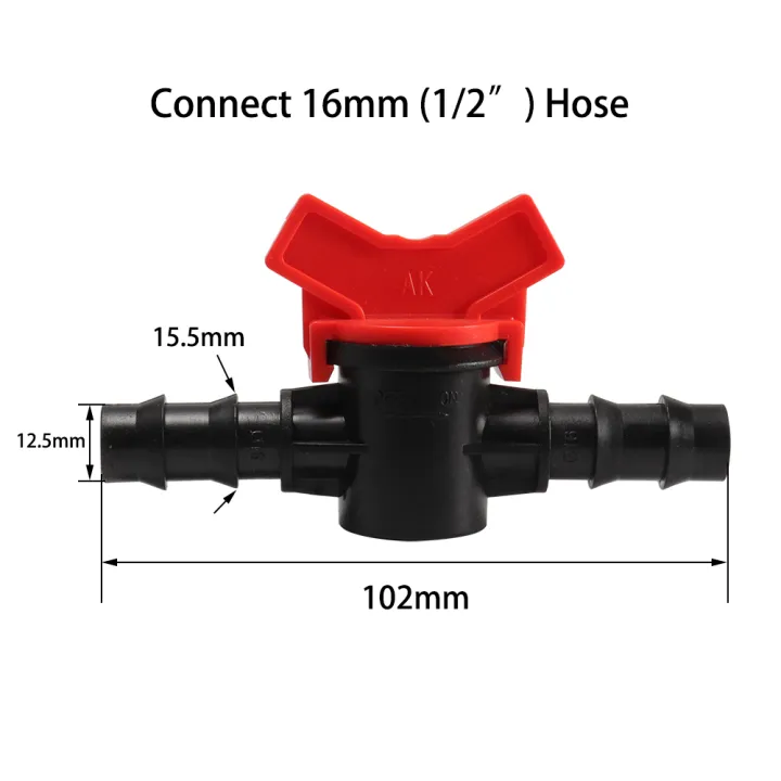 34Pcs%201/2"%20Drip%20Irrigation%20Fittings%20Kit%20Straight%20Tee%20Elbow%20Plug%20For%201/2%20Inch%2016mm%20Tubing%20Garden%20Watering%20Hose%20Connect%20-%20Image%203