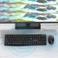 Wireless Keyboard and Mouse Combo For Office Use KM60 ZIDLI Wireless Mouse and Keyboard Set Black Best For Office Use Box Packed New. 