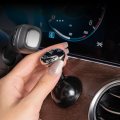 Luxury Metal Push-to-Start Button Cover for Car, Engine Start/Stop Joystick, Ball-bar Starter Cover for Decorative Accessories.