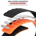20mm 22mm Silicone Magnetic Band for Huawei Watch GT6/5 GT6/5Pro GT3 46mm Sport Strap for Samsung Galaxy Watch 7 6 5 4 Bracelet.