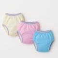 Pack Of 3 – Washable Pants Diapers / Plastic Panty / Parachute Panty / Plastic Chadi – For Kids Multicolor. 
