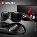 LOISRUBY Polarized Fishing Sunglasses Men Women Travel Angler Driving Cycling Male Eyewear UV400 Square Vintage with Case. 