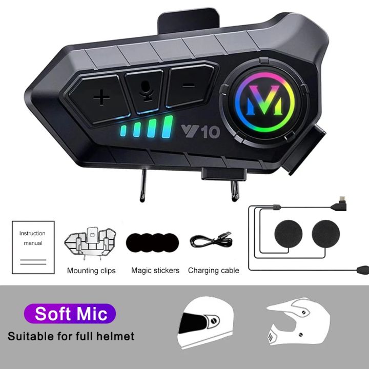 Y10%20Motorcycle%20Helmet%20Headset%20Wireless%20Bluetooth%205.3%20Headphone%20Voice%20Control%20Earphone%20Handsfree%20Call%20MP3%20Player%20Speaker%20Kit%20-%20Image%207