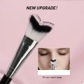 1PC Angled V-Shaped Contour Brush,for Nose/Cheekbone Sculpting, Highlighting & Shading Tool, Professional Makeup Accessory. 