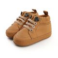 Meckior Baby Boy Sneakers Newborn PU Leather Infant Casual Girl Shoes Soft Sole Anti-slip Toddler First Walkers Crib Shoes. 