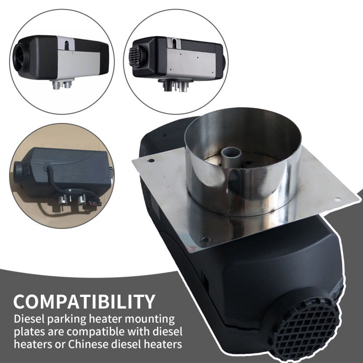 Diesel%20Heater%20Mounting%20Plate%20for%20Airtronic%20D2/D4/D1LC%2060%20mm%20Stainless%20Steel%20Diesel%20Heater%20Turret%20Mount%20Plate%20Rustproof%20-%20Image%203