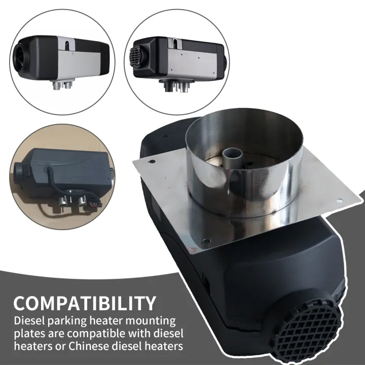 Diesel%20Heater%20Mounting%20Plate%20for%20Airtronic%20D2/D4/D1LC%2060%20mm%20Stainless%20Steel%20Diesel%20Heater%20Turret%20Mount%20Plate%20Rustproof%20-%20Image%203