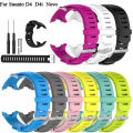 Strap For SUUNTO/D4/D4i/NOVO watch band Creative graffiti style Silicone bracelet replacement For SUUNTO/D4/NOVO Wristband. 