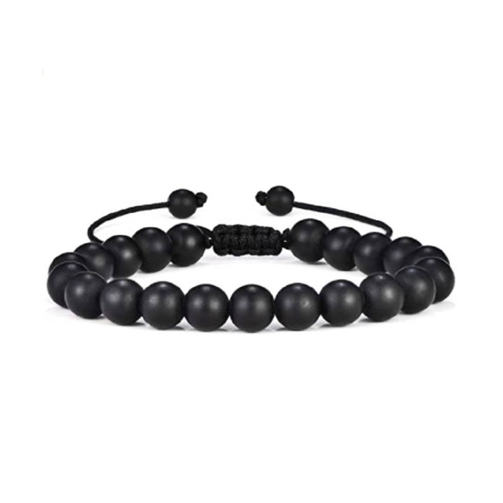 Lava Rock Stone Volcanic Beads Bracelet