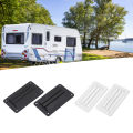 2pcs RV Air Vent Louver Professional Bathroom Office Ventilation Outlet Grille Louver for Boat Yacht Home RV Air Vent Cover. 