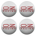 4Pcs 56mm OZ Racing Logo Pattern Car Wheels Center Badge Emblem Fashions Hub Cap Sticker Exterior Accessories For Auto Universal. 