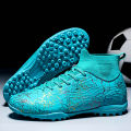 New Men Football Boots Breathable Sport Training Soccer Shoes Cleats Sport Outdoor TF Futsal Match Turf Grass Drop Shipping. 