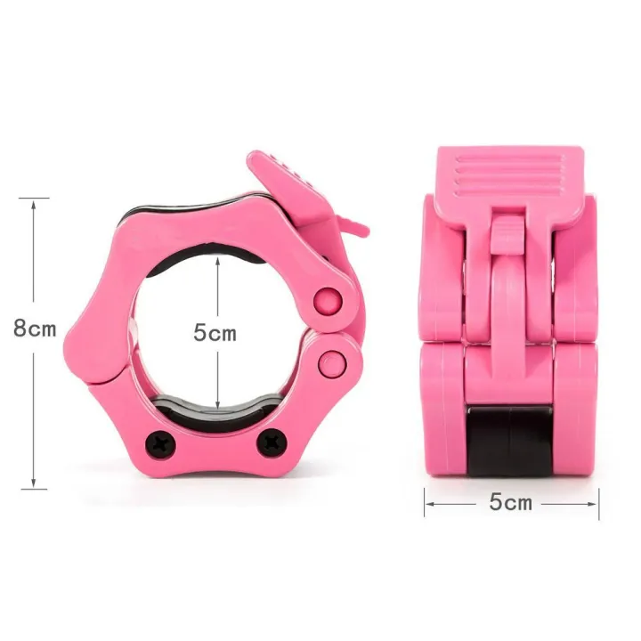1%20Pair%202"%20Weightlifting%20Barbell%20Collar%20Fitness%20Crossfit%20Quick%20Release%20Dumbbell%20Clamp%20Powerlifting%20Musculation%20Lift%20Gym%20Equipment%20-%20Image%203