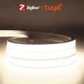 Smart ZigBee 3.0 USB 5V COB LED Strip Neon Light Work with Tuya HUB Bridge Echo Plus APP/Alexa Voice Control Ambiance Wifi Lamp. 