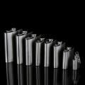 1-10oz Stainless Steel Hip Flask Wine Whisky Pot Bottle For Men Portable Drinker Alcohol Container Pocket Wine Bottle Screw Cap. 