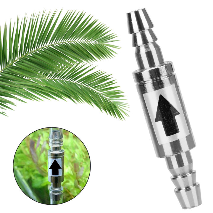 For CO2 equipment Non Return Water 4mm Aquarium Water Valve Stainless