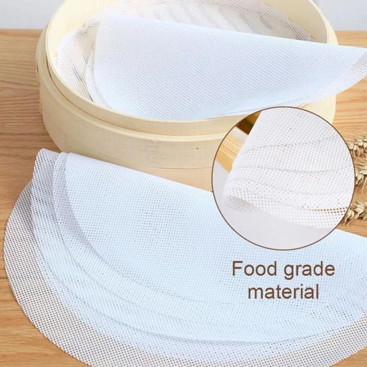 5Pcs%20Round%20Non%20Stick%20Silicone%20Steamer%20Pad%2020/28/48cm%20Reusable%20Dim%20Sum%20Paper%20Restaurant%20Steamers%20Net%20Liner%20Kitchen%20Cooking%20Tool%20-%20Image%203