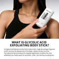 Glycolic Acid Exfoliating Body Stick Smooth Soften Rough Bumpy Skin Deep Hydration Even Delicate Skin Tone Exfoliating Stick. 