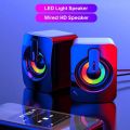 A2 Computer Audio Desktop Home Subwoofer Bluetooth Small Speaker Wired USB Powered Multimedia Small Sound. 