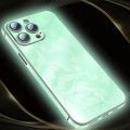 Glow in Dark UV Film Screen Protector For Apple iPhone 16 Pro Max 15 Plus 12 13 14 Back Cover Border Luminous Protective Sticker. 