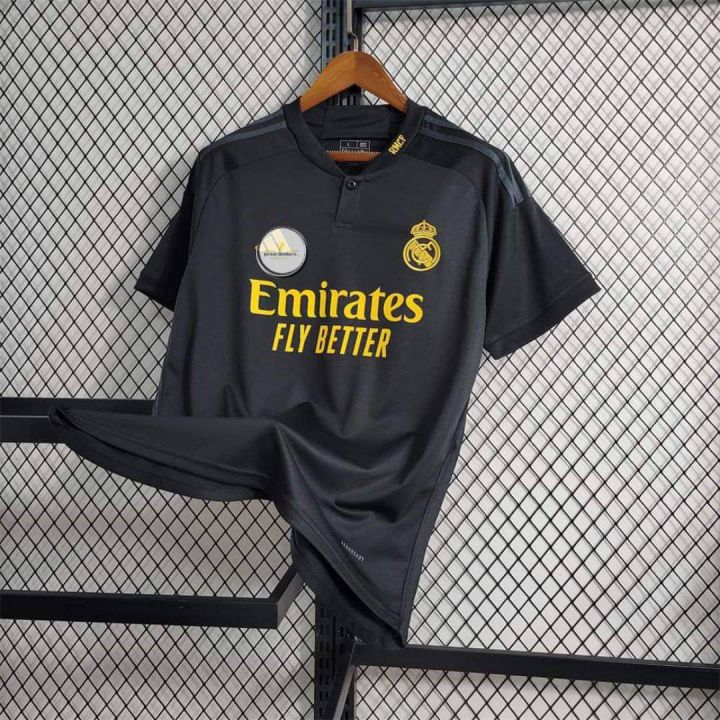 Real%20madrid%20new%20home%20kit%2024/25%20season%20half%20sleeves%20jersey%20-%20Image%203