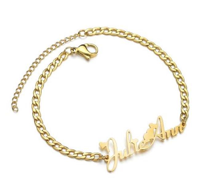 Customized Bracelet, Customized Bracelet for women, Bracelets for men, Name bracelet, Name jewelry for men, Name jewelry for girls