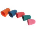 5Pcs Counting Cone Rubber Thimble Protector Sewing Quilter Finger Tip Craft. 