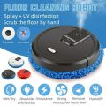 smart sweeping and mop robot vacume cleaner household recharge able dry and ad wet home appliances with humidifying spray. 