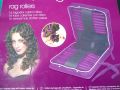 (B). Hair Envy H2042 Heated Rag Rollers. 