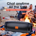 Portable Subwoofer Bluetooth Speakers Outdoor Stereo Surround Waterproof Loudspeaker Wireless Sound Box Support FM Radio TF Card.