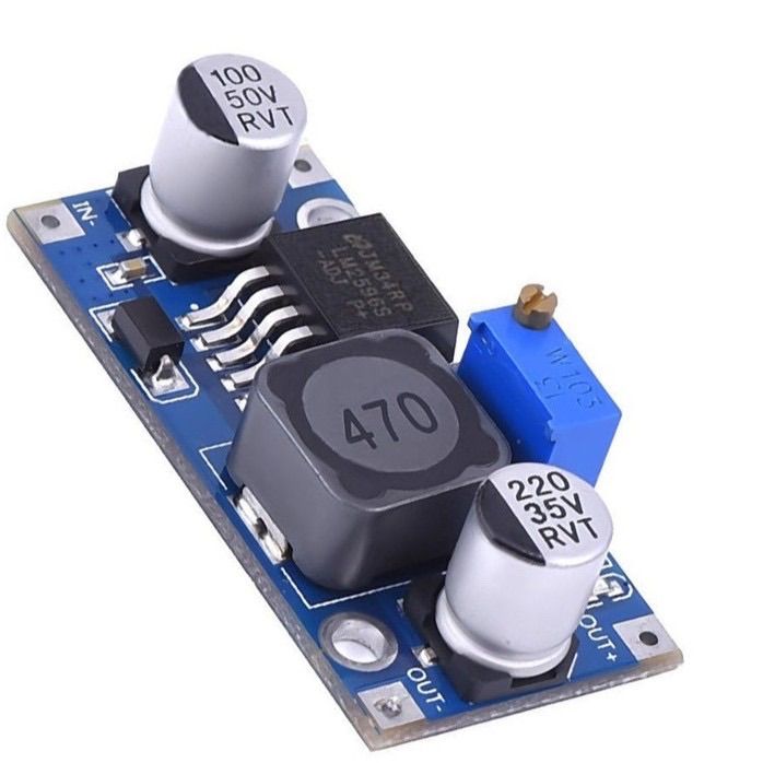LM2596 HV S Step-Down Wandler Modul – 3A, 50V Eingang, Mit Konstantstrom (CC) & Konstantspannung (CV)