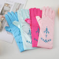 Little Girls Printed Snowflake Gloves Gloves Princess Gloves for Kids Elsa Party Wedding Formal Pageant Toddler Dress Up Gloves. 