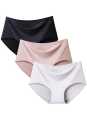 3 Pack Womens Soft Panties Seamless Fit for Ultimate Comfort Multicolour. 