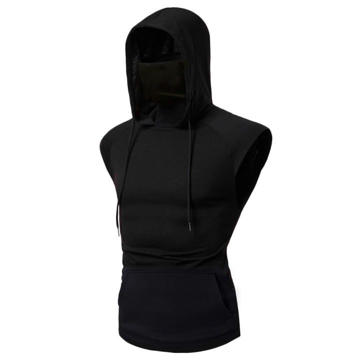 new%20Mens%20Gym%20Thin%20Hoodie%20Long%20Sleeve%20Hoodies%20With%20Mask%20Sweatshirt%20Casual%20Splice%20Large%20Mask%20Hoodie%20Sweatshirt%20Hooded%20Tops%20Cycling%20-%20Image%205