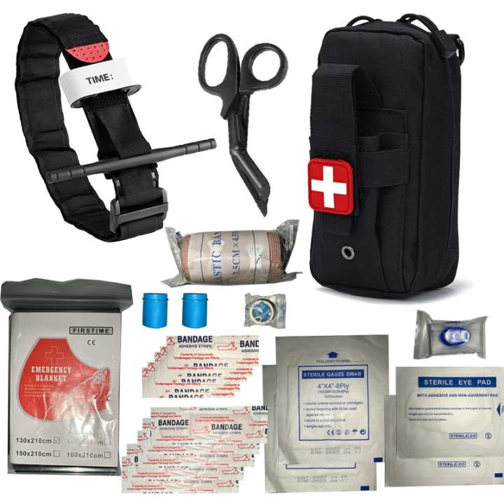 IFAK Trauma Survival Kit First Aid Medical Pouch Emergency Survival ...
