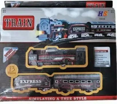 Musical Classic Train World Toy Train Track Set for Kids