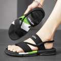 Men's Flip Flops Summer New Sandals Dual-Use Outdoor Casual Beach Shoes Men's Foreign Trade Slippers Men's Platform Non-Slip. 