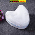 Heart-shaped leg pillow can be used for sleeping on the back, push the hip, leg support, removable leg rest.. 