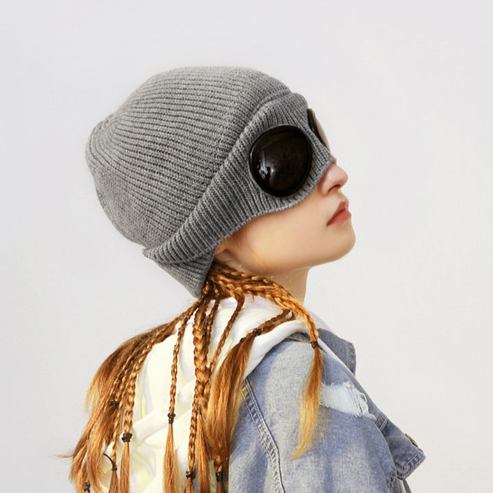 Outdoor%20Cycling%20Hats%20Winter%20Warm%20Beanie%20Hat%20Women%20Men%20Winter%20Windproof%20Glasses%20Knitted%20Ski%20Mask%20Cap%20-%20Image%203