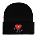 Personality Bad Bunny Warm Hat Anime Cosplay Windproof Versatile Knitting Embroidery Cap Trend Outdoor Hat Costume Party.