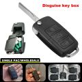 Creative Dummy Car Key Mini Hidden Safe Box Secret Compartment Stash Box Empty Car Key Fob Hide and Store Money Pills Coin. 