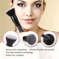 ZOREYA 7/15pcs Black Makeup Brushes Set Eye Shadow Powder Foundation Concealer Cosmetic Brush Makeup Blending Beauty Tools. 