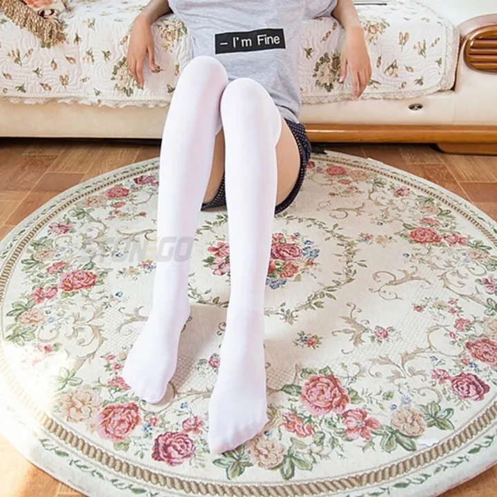 Fashion%20Leg%20Women%20Socks%20Over%20Knee%20Socks%20Solid%20Warmers%20Knee%20High%20Socks%205%20Colors%20Optional%20-%20Image%203