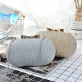 Wedding Bridal Clutch Handbag Rhinestones Clutch Elegant Egg Shoulder Bags Shape Banquet Clutch Purse For Party Girl Women. 