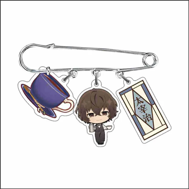 Anime%20BSD%20Bungo%20Stray%20Dogs%20Brooch%20Pin%20Coffee%20Cake%20Series%20Characters%20Dazai%20Osamu%20Pendant%20Collection%20Clothes%20Jewelry%20%20-%20Image%202