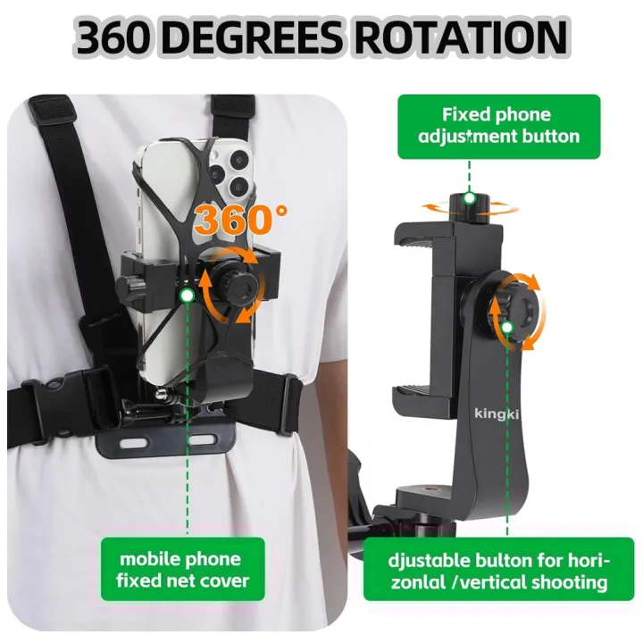 6-in-1%20Chest%20Strap%20Mount%20Phone%20Clip%20Holder%20For%20iPhone%20%20%20Smartphones%20%20SJCAM%20AKASO%20Insta360%20Osmo%20Action%20Camera%20-%20Image%205