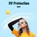 1 Pair Cooling Arm Covers for Men and Women Summer Sun Protection Sunshade Ice Silk Sleeves for Cycling Outdoor Sports Golf Runn.