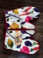 Oven Gloves heat resistant mitts. 