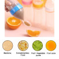 Squeezing Feeding Bottle Silicone Newborn Baby Training Rice Cereal  Food Spoon Supplement Feeder Safe Useful Tableware For Kids. 